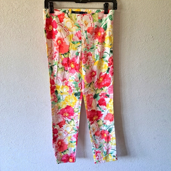 Polo Ralph Lauren Pants - Polo Ralph Lauren Floral Trouser Pants